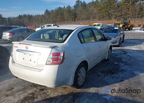 2012 Nissan Sentra 2.0 S from USA, damaged, VIN 3N1AB6AP3CL770135